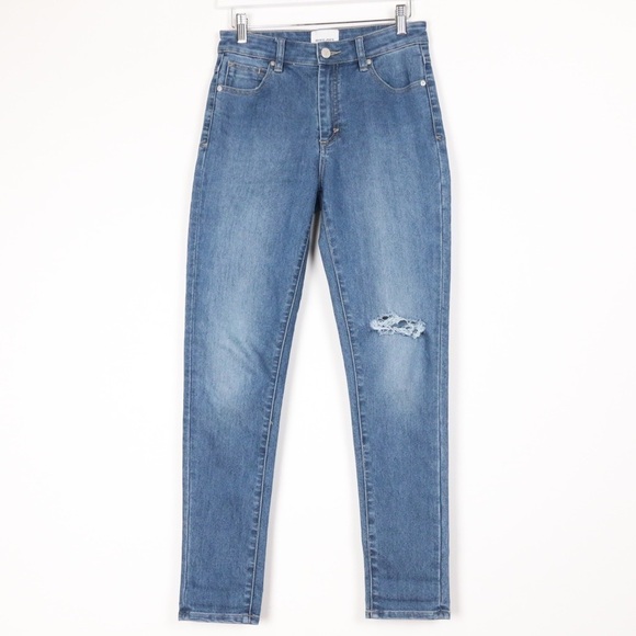 ABRAND Jeans Mid Skinny Jeans - Picture 1 of 8